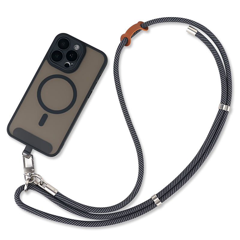 Pearlescent Silver Long Rope