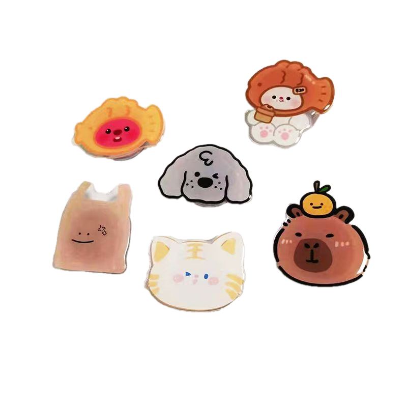 Cartoon Pattern Acrylic Phone Stand