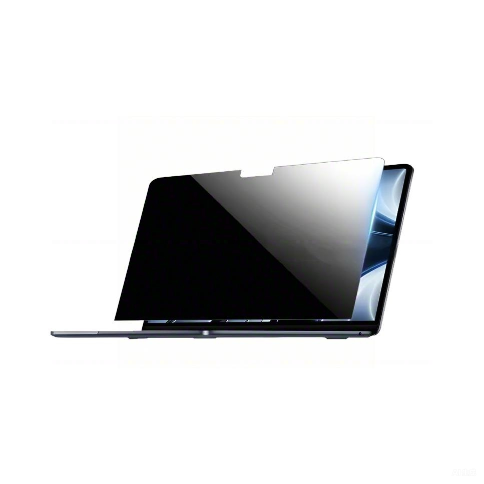 Magnetic anti-peeping screen film