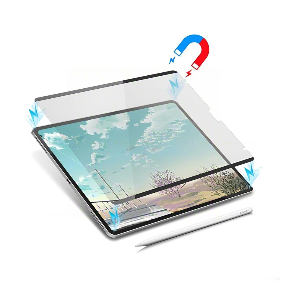 iPad magnetic paper sheet