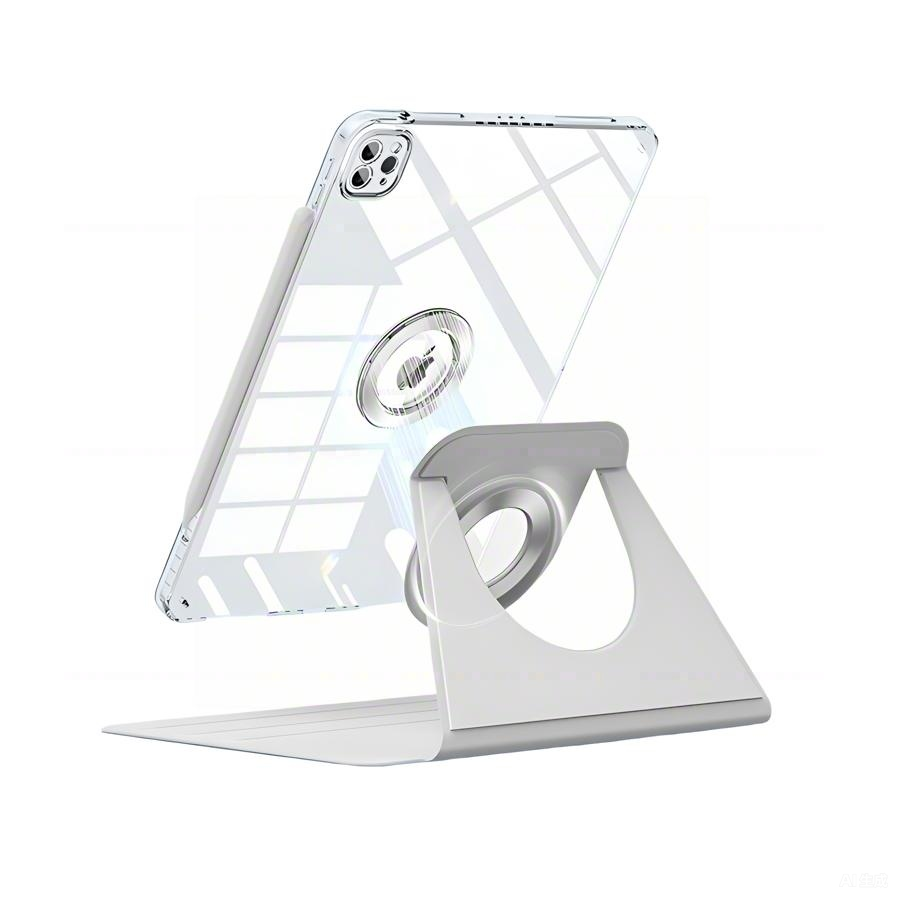 360-Degree Rotating Acrylic Tablet Case
