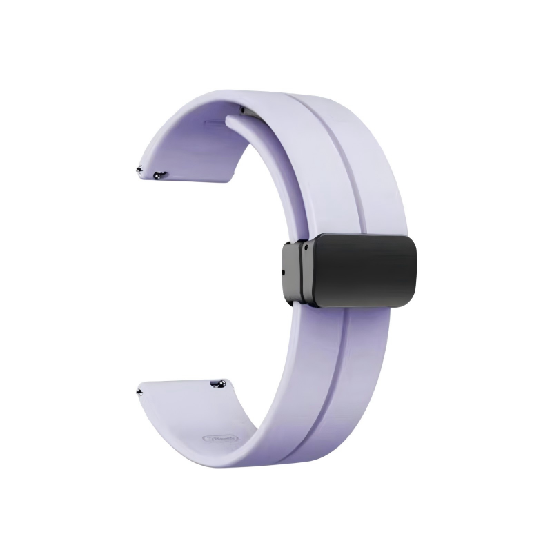 magnetic fold-over clasp strap