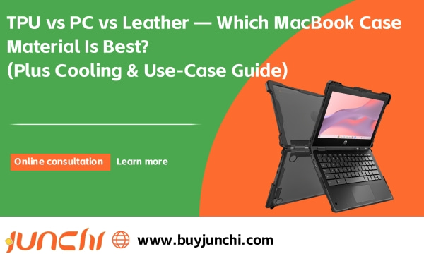 TPU vs PC vs Leather — Which MacBook Cas